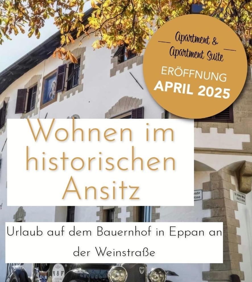 Ansitz Grustdorf Apartment Appiano Sulla Strada Del Vino Bagian luar foto
